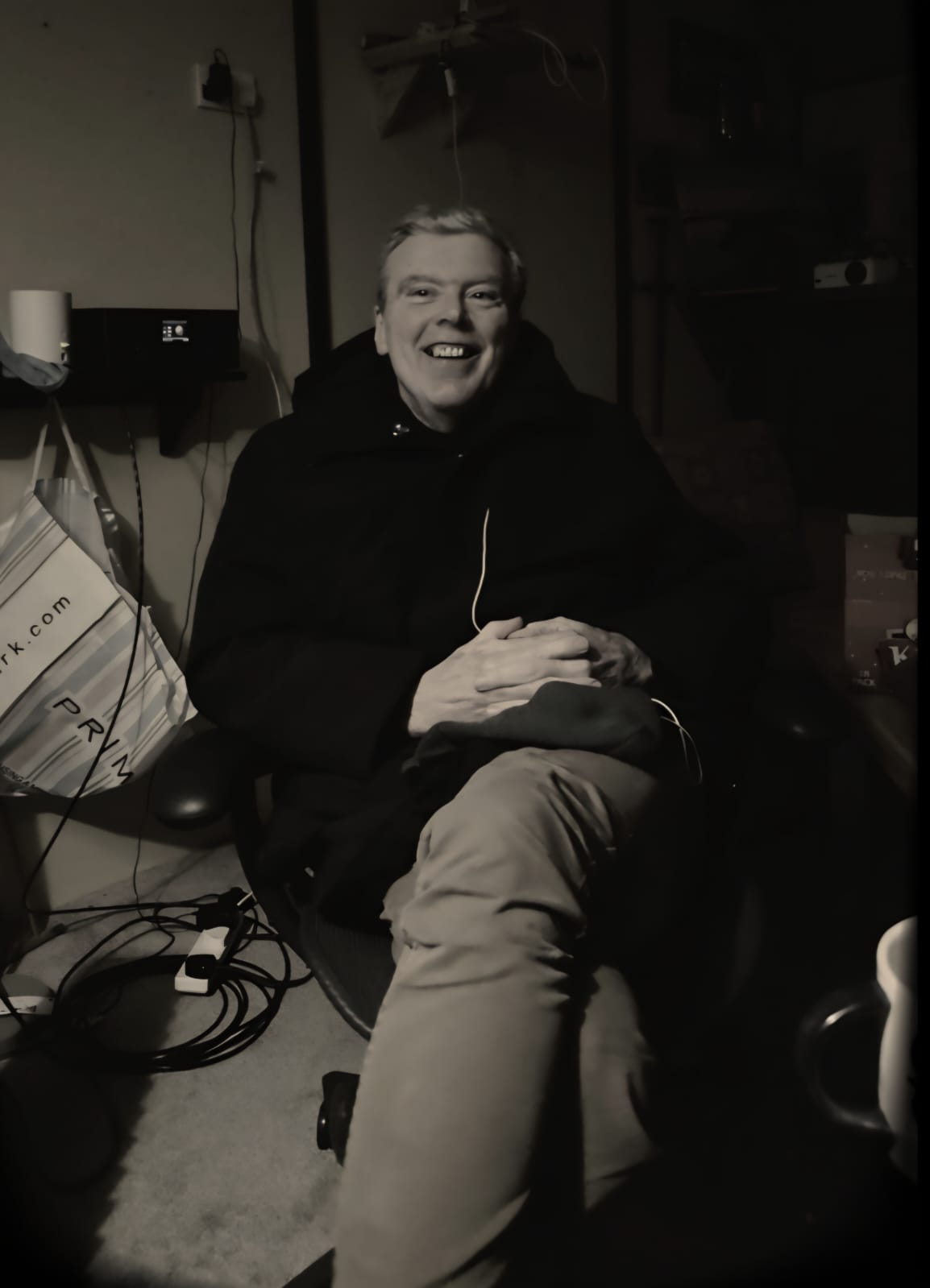 Relaxing in Shed